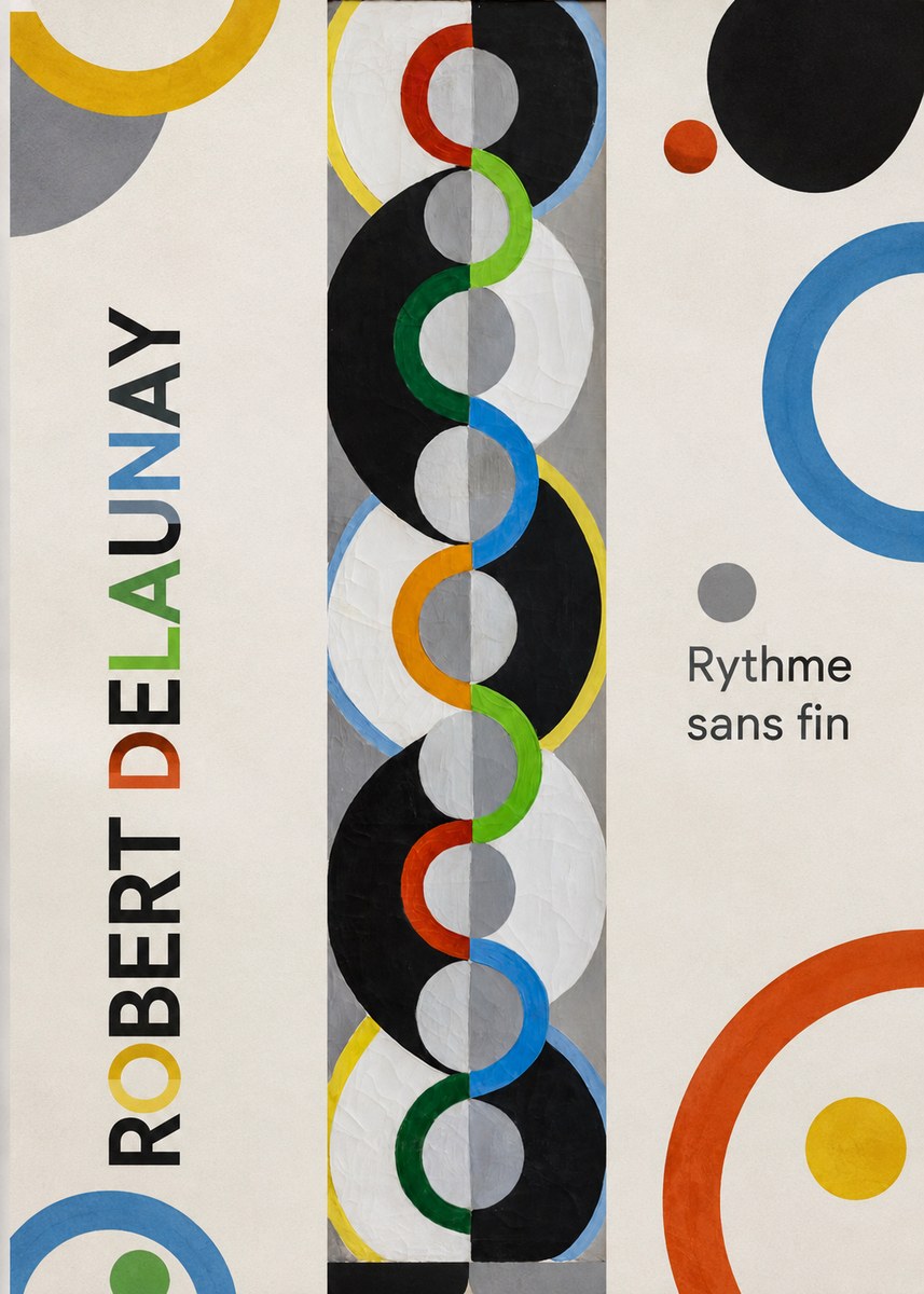 Robert Delaunay Rythme Sans Fin III No1 - Poster