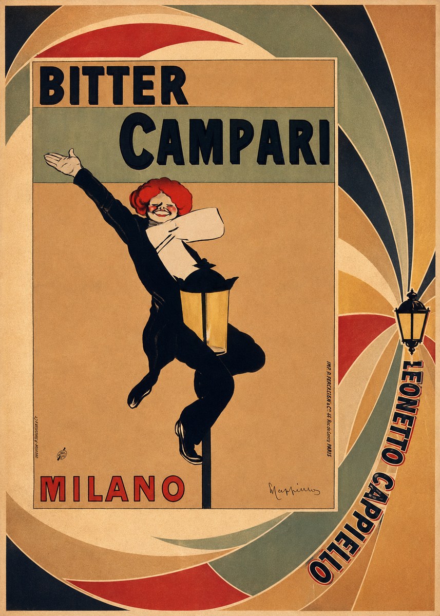 Leonetto Cappiello Bitter Campari II No6 - Poster