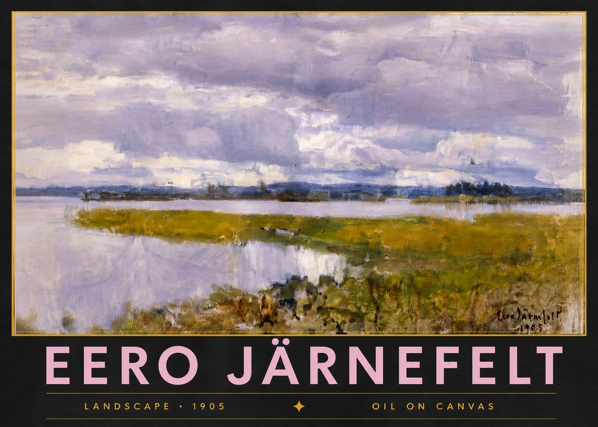 Eero Järnefelt Landscape No6 - Poster