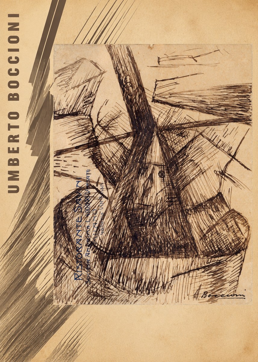 Umberto Boccioni Umberto Boccioni II No2 - Poster