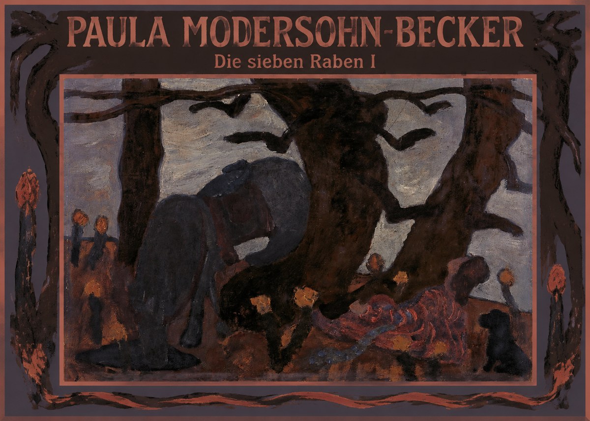Paula Modersohn-Becker Die Sieben Raben I No1 - Poster