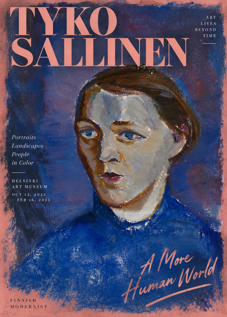 Tyko Sallinen Portrait II No5 - Poster