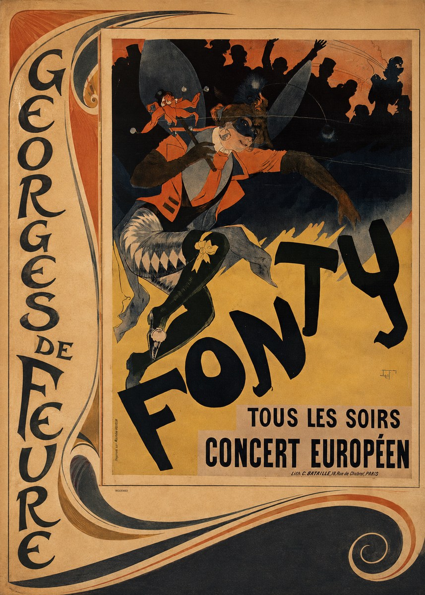 Georges de Feure Fonty III No2 - Poster