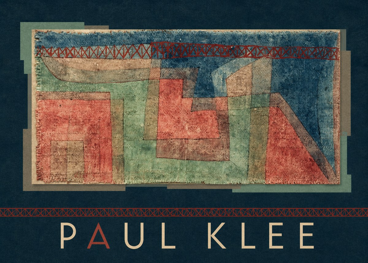 Paul Klee Textile Picture No5 - Poster