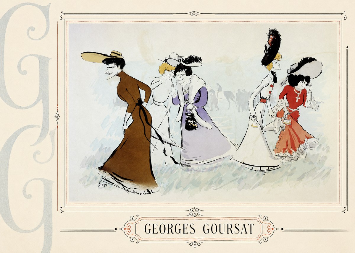 Georges Goursat Georges Goursat VII No4 - Poster