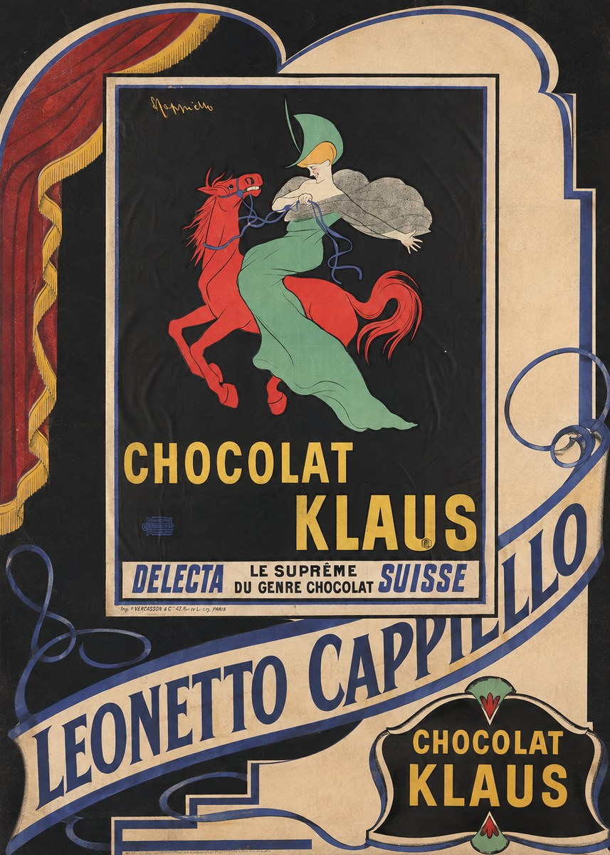 Leonetto Cappiello Chocolat Klaus III No6 - Poster