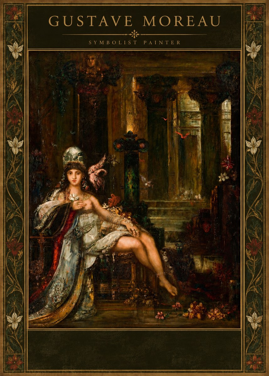 Gustave Moreau Salome III No5 - Poster
