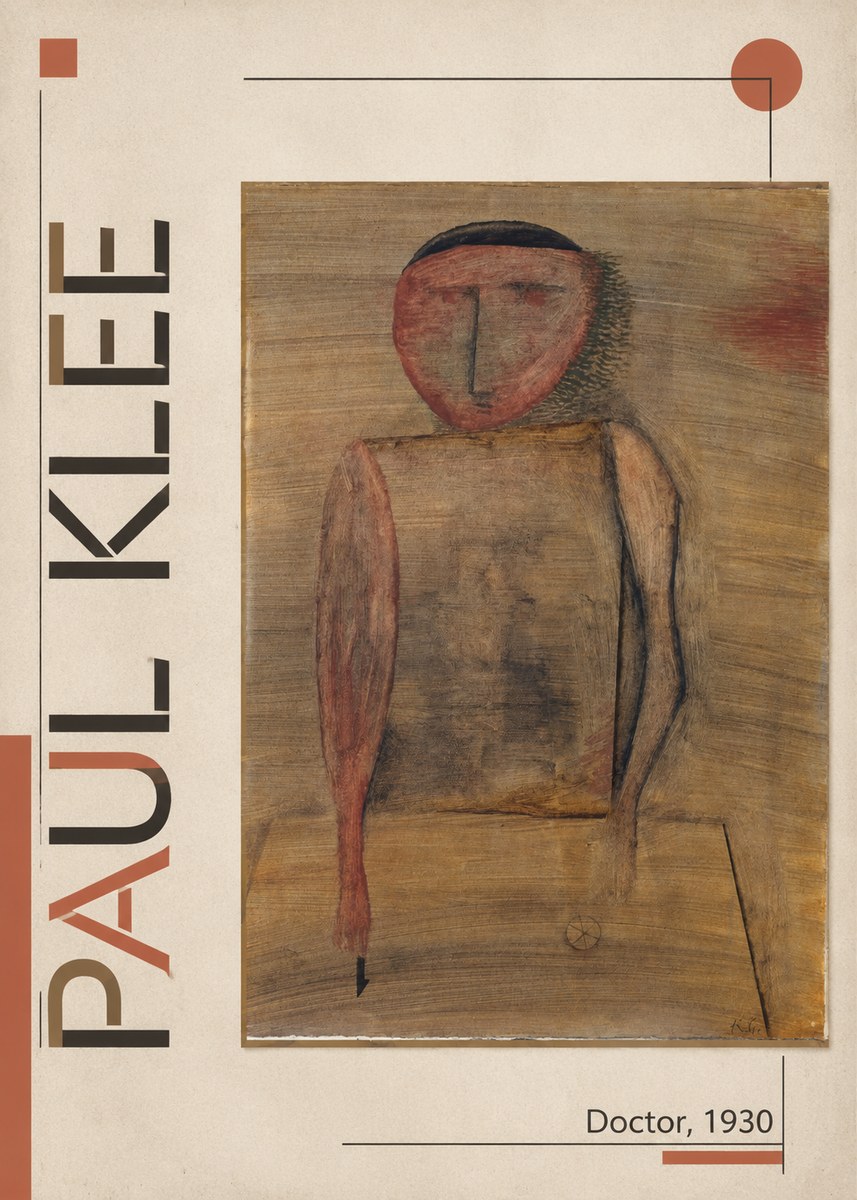 Paul Klee Doctor No6 - Poster