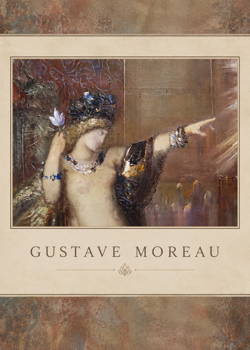 Gustave Moreau Salome IV No2 - Poster