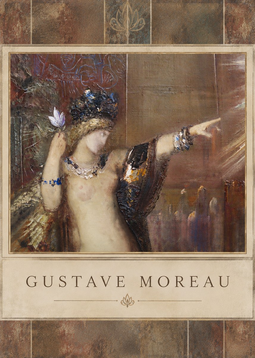 Gustave Moreau Salome IV No4 - Poster
